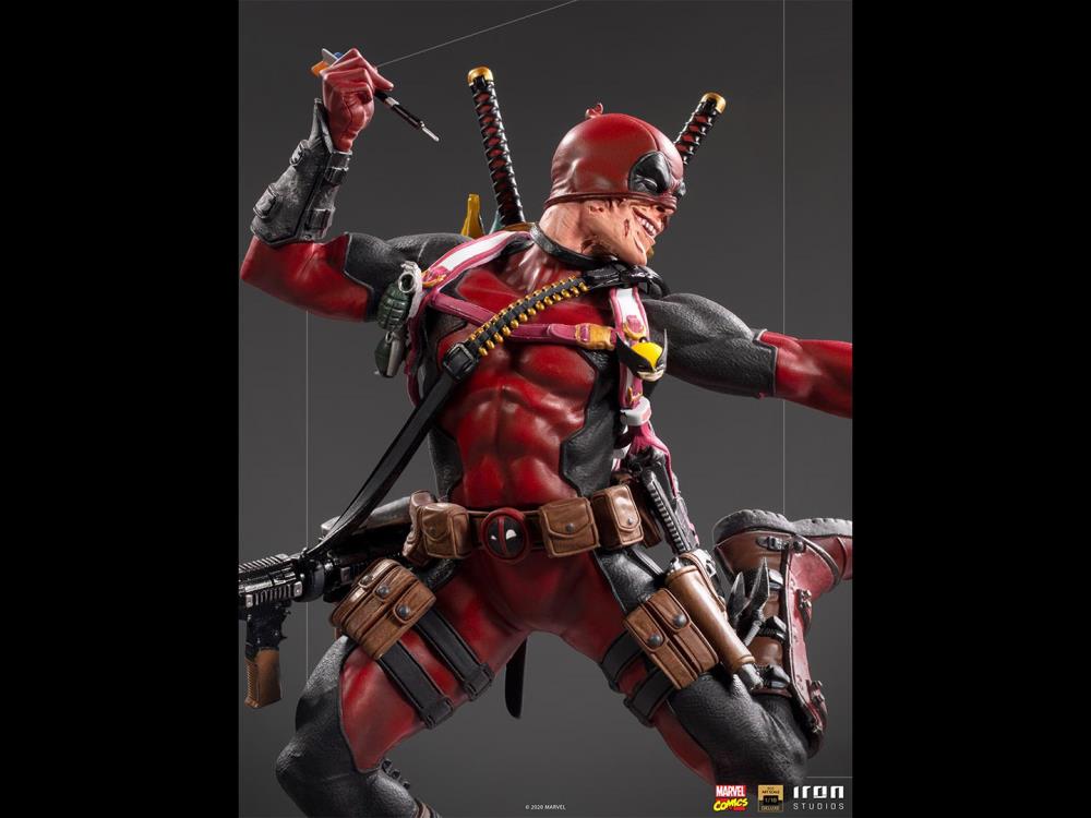 X-Men Battle Diorama Series Deadpool 1/10 Art Scale Statue Gallery Image 11