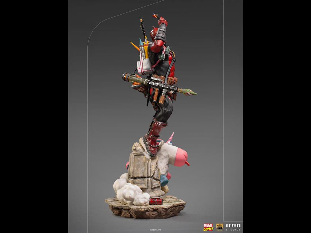 X-Men Battle Diorama Series Deadpool 1/10 Art Scale Statue Gallery Image 8