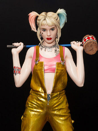 Birds of Prey ArtFX Harley Quinn Statue Gallery Image 2