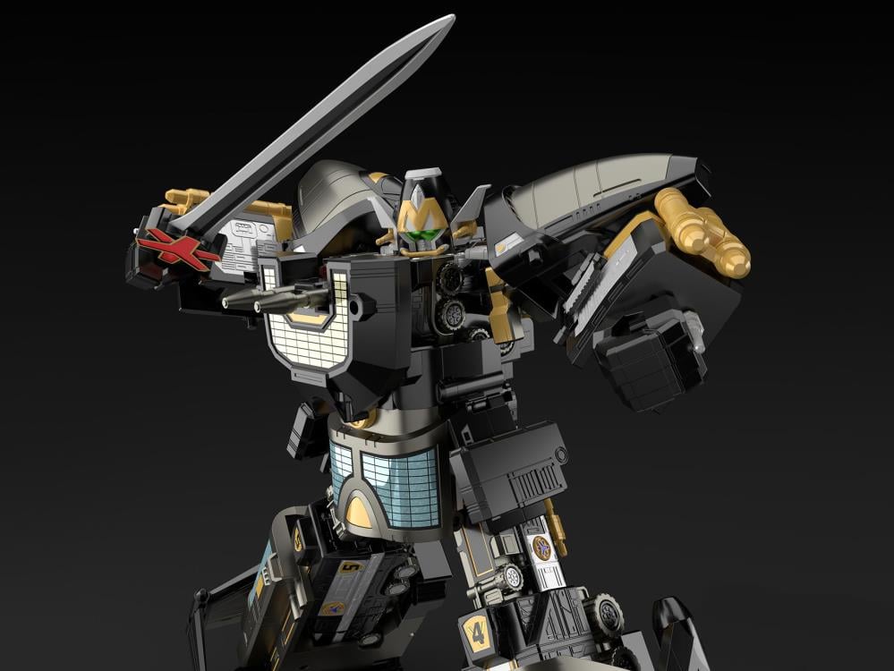 KyuuKyuu Sentai GoGoFive Super Mini-Pla Black Max Victory Robo Model Kit Gallery Image 5