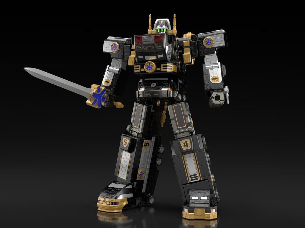KyuuKyuu Sentai GoGoFive Super Mini-Pla Black Max Victory Robo Model Kit Gallery Image 6