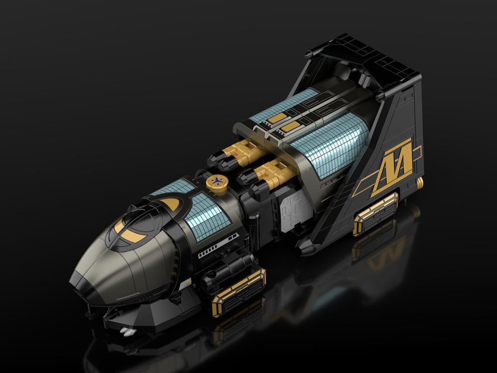 KyuuKyuu Sentai GoGoFive Super Mini-Pla Black Max Victory Robo Model Kit Gallery Image 10