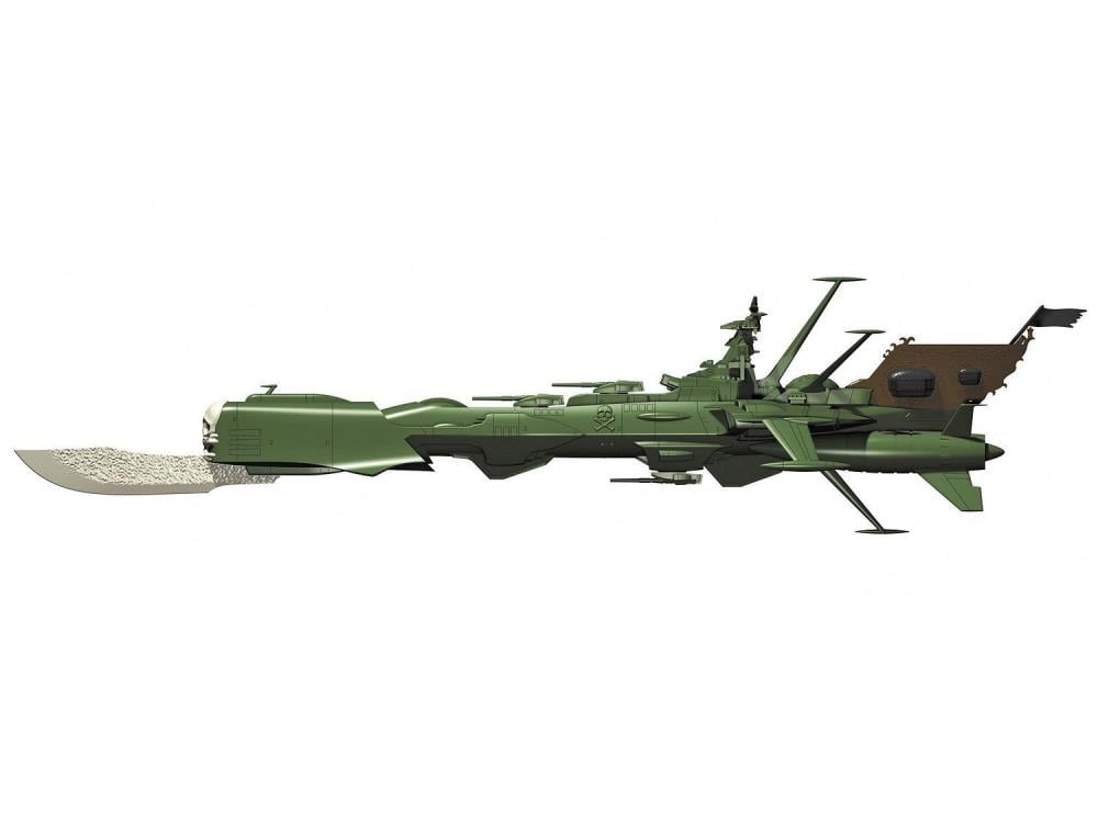 Space Pirate Captain Harlock Battleship Arcadia 1/2500 Scale Model Kit Gallery Image 3