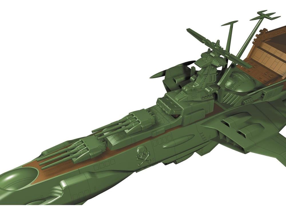 Space Pirate Captain Harlock Battleship Arcadia 1/2500 Scale Model Kit Gallery Image 4