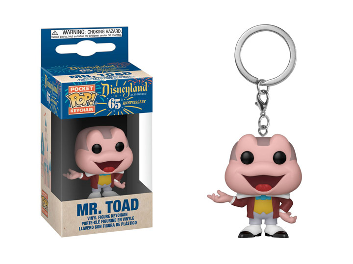 Pocket Pop! Keychain: Disneyland 65th Anniversary - Mr. Toad Gallery Image 1