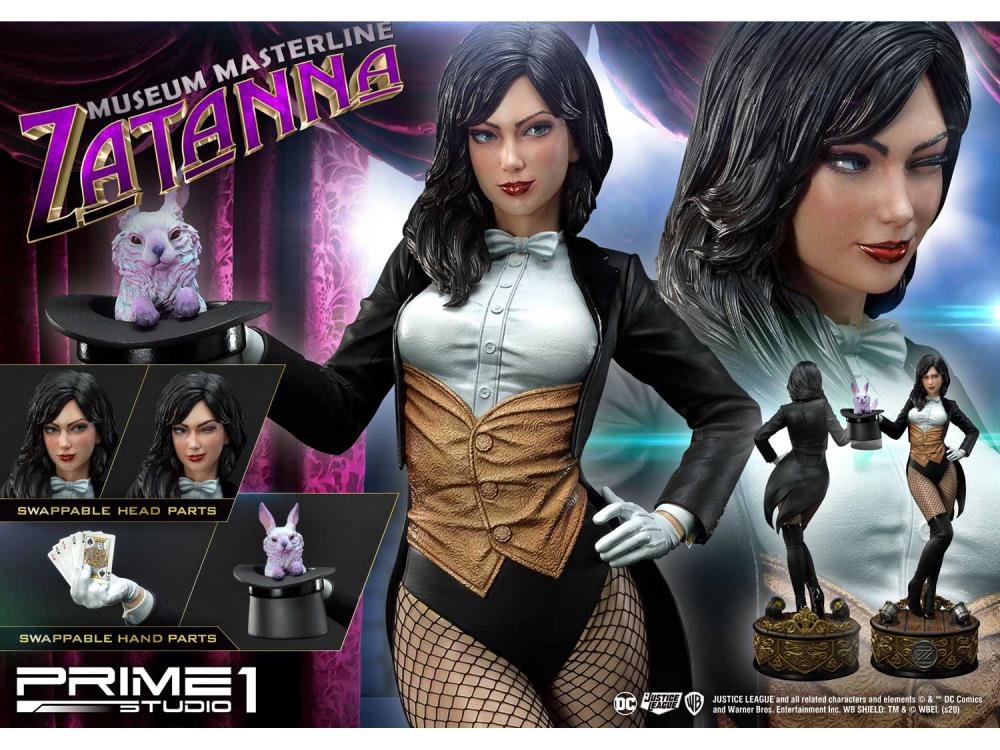 Justice League Dark Museum Masterline Zatanna 1/3 Scale Statue Gallery Image 3