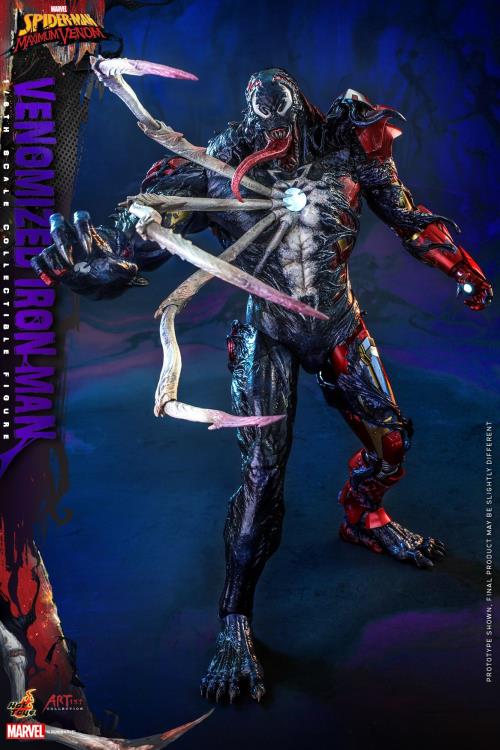 Marvel's Spider-Man: Maximum Venom AC04 Venomized Iron Man 1/6 Scale Collectible Figure Gallery Image 5
