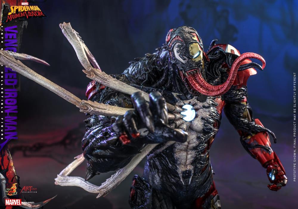Marvel's Spider-Man: Maximum Venom AC04 Venomized Iron Man 1/6 Scale Collectible Figure Gallery Image 7