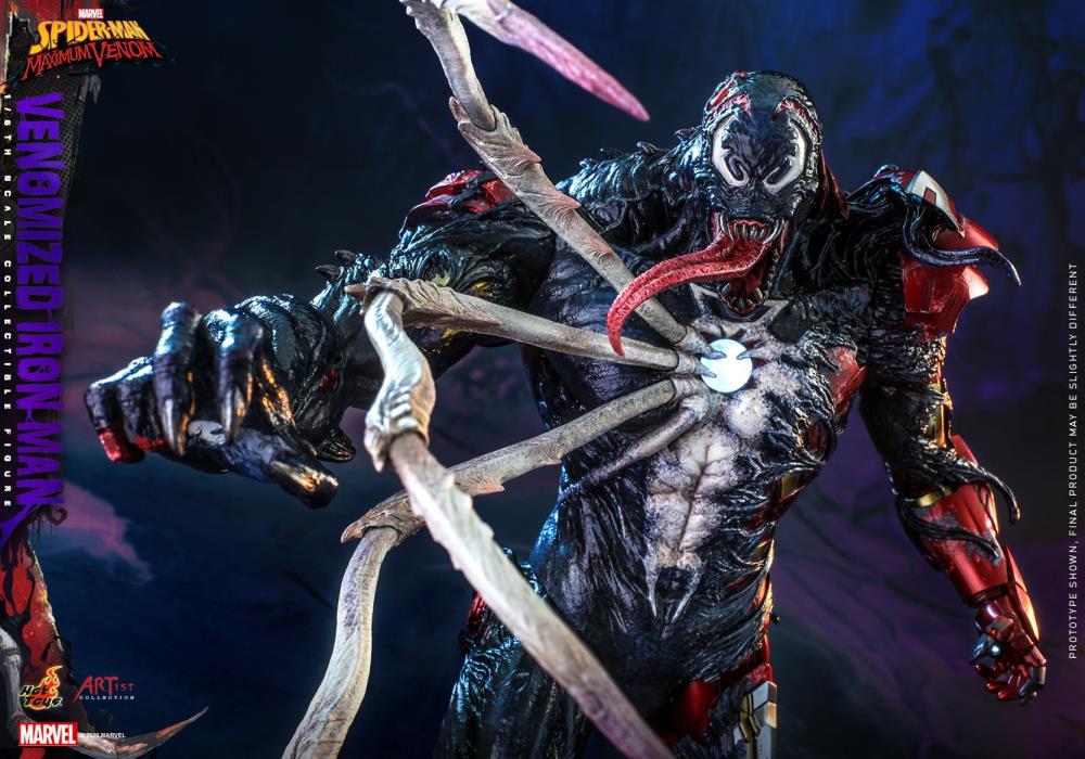 Marvel's Spider-Man: Maximum Venom AC04 Venomized Iron Man 1/6 Scale Collectible Figure Gallery Image 10