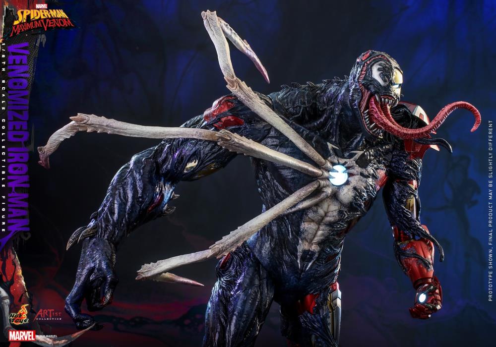 Marvel's Spider-Man: Maximum Venom AC04 Venomized Iron Man 1/6 Scale Collectible Figure Gallery Image 8