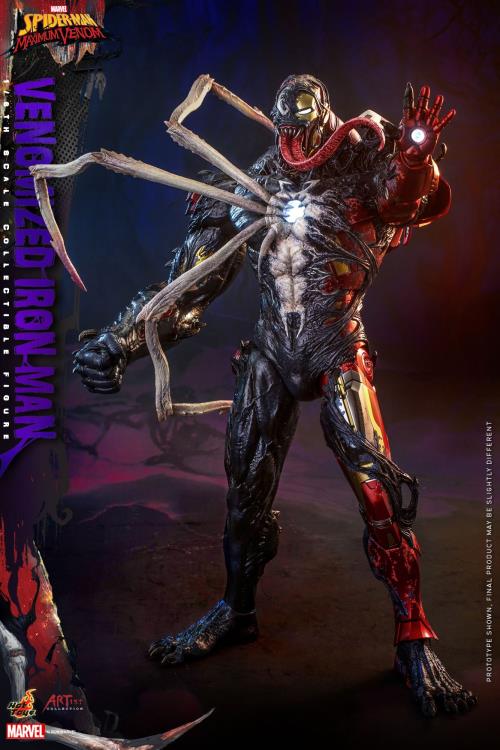 Marvel's Spider-Man: Maximum Venom AC04 Venomized Iron Man 1/6 Scale Collectible Figure Gallery Image 3