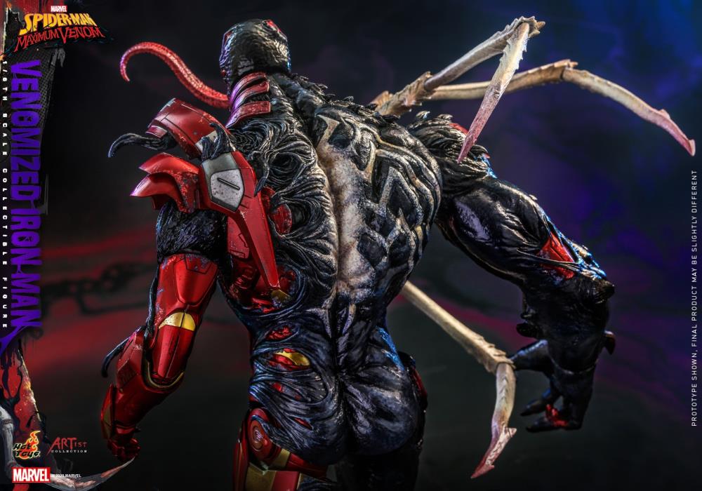 Marvel's Spider-Man: Maximum Venom AC04 Venomized Iron Man 1/6 Scale Collectible Figure Gallery Image 18
