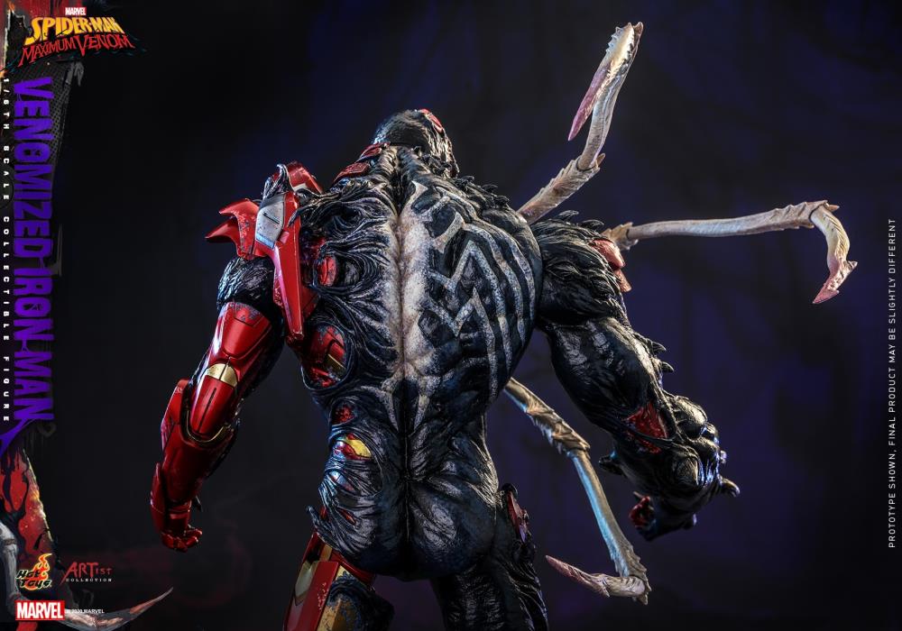 Marvel's Spider-Man: Maximum Venom AC04 Venomized Iron Man 1/6 Scale Collectible Figure Gallery Image 19
