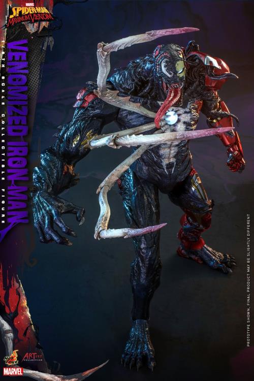 Marvel's Spider-Man: Maximum Venom AC04 Venomized Iron Man 1/6 Scale Collectible Figure Gallery Image 6