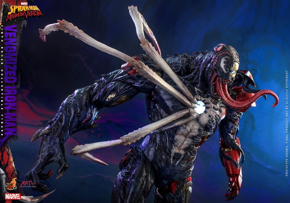 Marvel's Spider-Man: Maximum Venom AC04 Venomized Iron Man 1/6 Scale Collectible Figure Gallery Image 12
