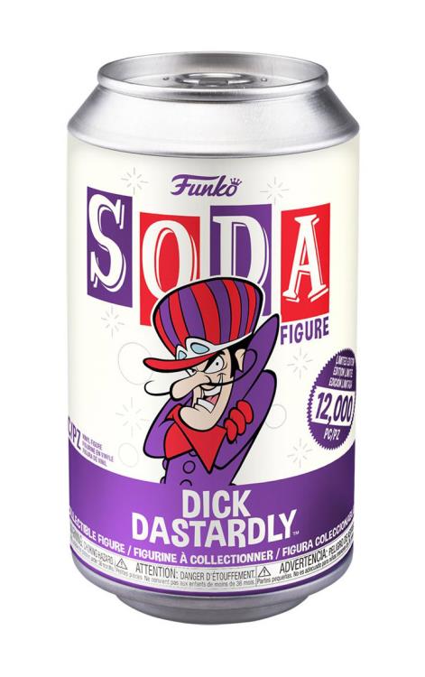 Hanna Barbera Vinyl Soda Dick Dastardly Limited Edition Figure Gallery Image 4