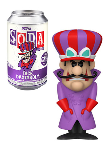 Hanna Barbera Vinyl Soda Dick Dastardly Limited Edition Figure Gallery Image 2