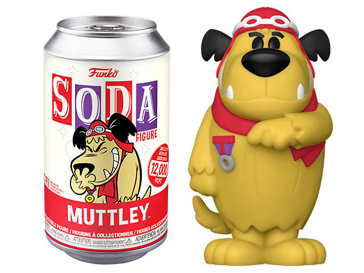 Hanna Barbera Vinyl Soda Muttley Limited Edition Figure Gallery Image 1