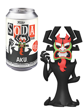 Samurai Jack Vinyl Soda Aku Limited Edition Figure Gallery Image 2