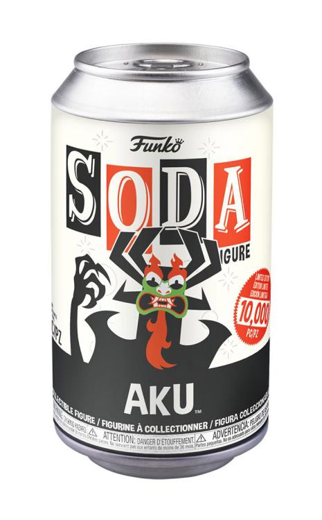 Samurai Jack Vinyl Soda Aku Limited Edition Figure Gallery Image 4
