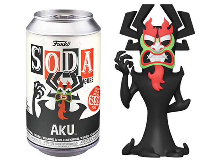 Samurai Jack Vinyl Soda Aku Limited Edition Figure Gallery Image 1