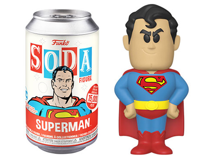 DC Comics Vinyl Soda Superman Limited Edition Figure Gallery Image 1