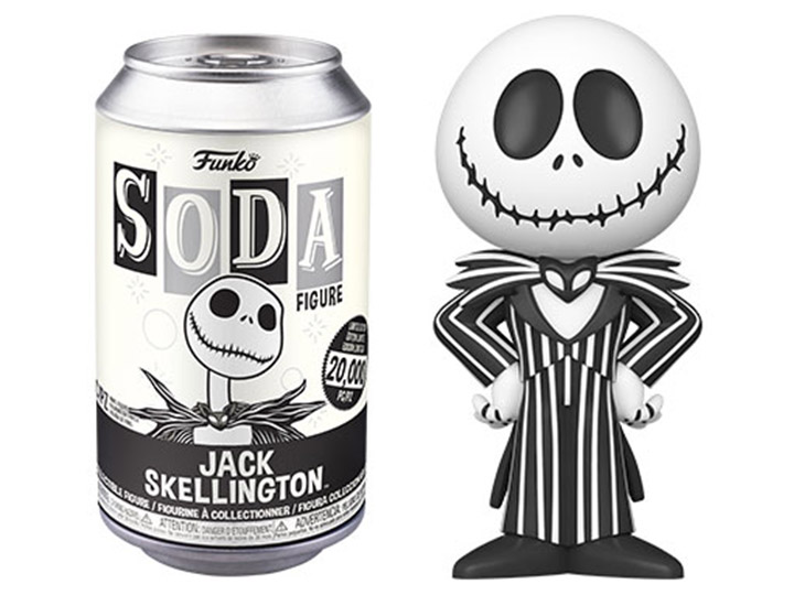 The Nightmare Before Christmas Vinyl Soda Jack Skellington Limited Edition Figure Gallery Image 1