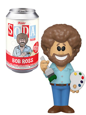 The Joy of Painting Vinyl Soda Bob Ross Limited Edition Figure Gallery Image 2
