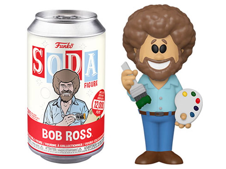 The Joy of Painting Vinyl Soda Bob Ross Limited Edition Figure Gallery Image 1