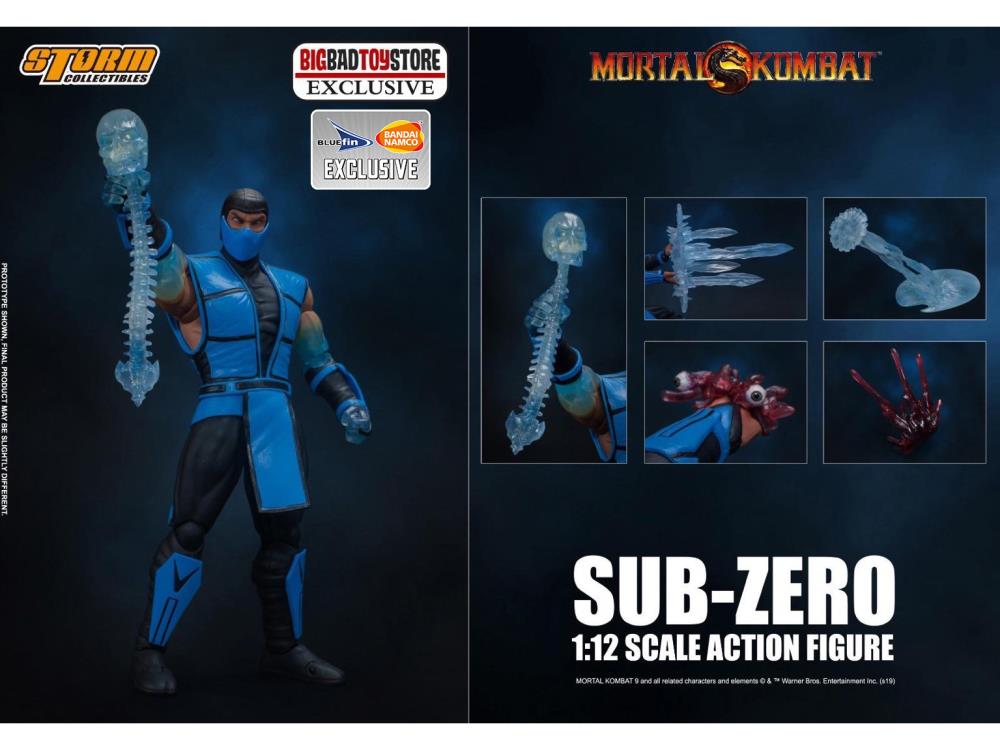Mortal Kombat VS Series Sub-Zero BBTS Shared Exclusive 1/12 Scale Figure Gallery Image 3