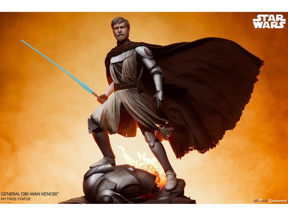 Star Wars Mythos Collection General Obi-Wan Kenobi Statue Gallery Image 5