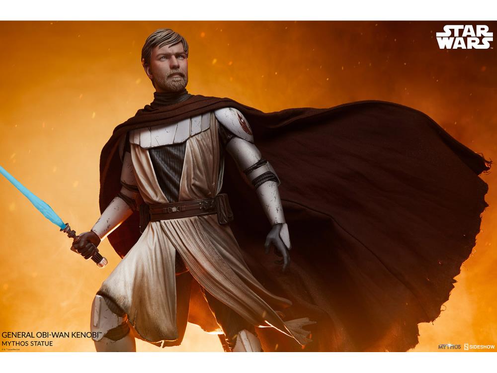 Star Wars Mythos Collection General Obi-Wan Kenobi Statue Gallery Image 7