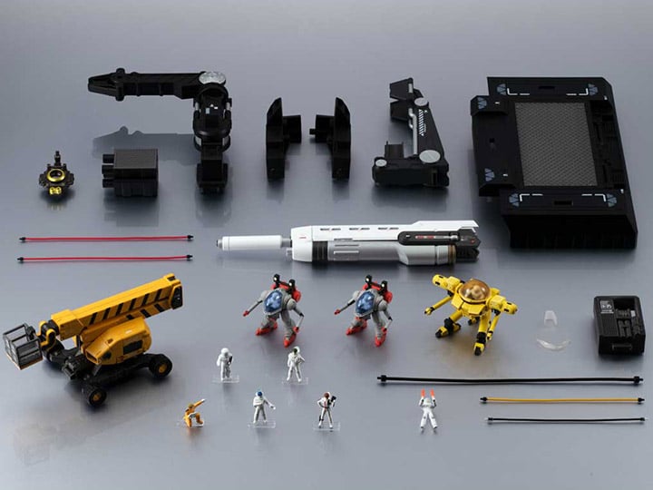 Mobile Suit Gundam: Char's Counterattack Metal Structure RX-93 Nu Gundam Londo Bell Engineers Option Parts Exclusive Set Gallery Image 1