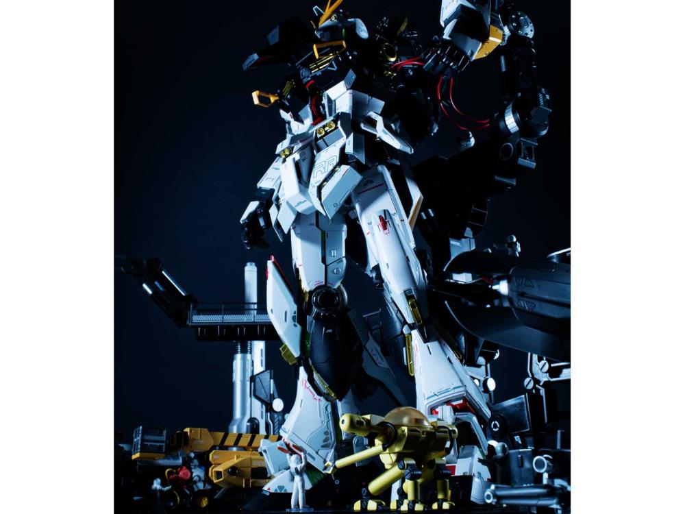 Mobile Suit Gundam: Char's Counterattack Metal Structure RX-93 Nu Gundam Londo Bell Engineers Option Parts Exclusive Set Gallery Image 6