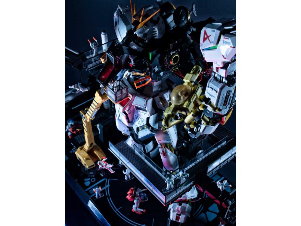 Mobile Suit Gundam: Char's Counterattack Metal Structure RX-93 Nu Gundam Londo Bell Engineers Option Parts Exclusive Set Gallery Image 5