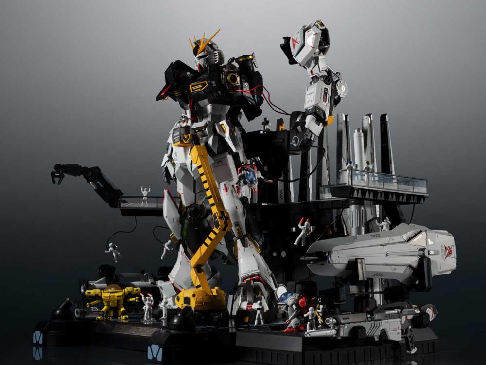Mobile Suit Gundam: Char's Counterattack Metal Structure RX-93 Nu Gundam Londo Bell Engineers Option Parts Exclusive Set Gallery Image 3