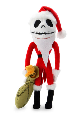 The Nightmare Before Christmas Phunny Jack Skellington "Santa Jack" Plush Gallery Image 2