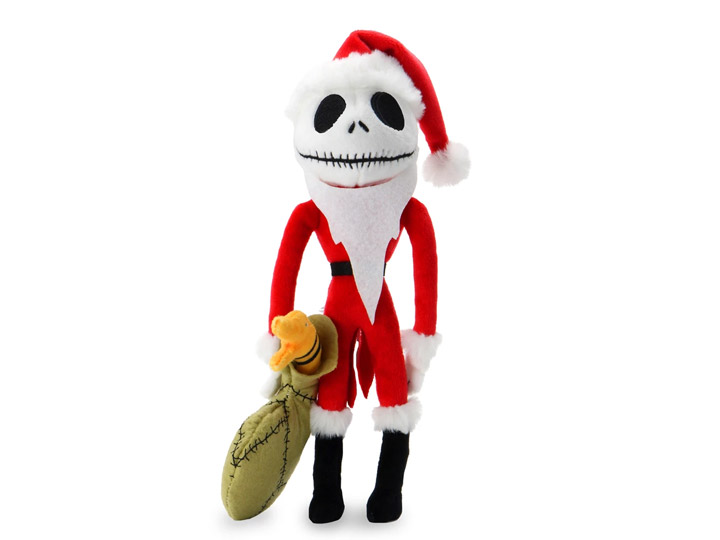 The Nightmare Before Christmas Phunny Jack Skellington "Santa Jack" Plush Gallery Image 1