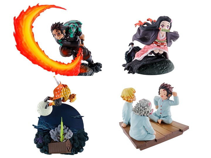 Demon Slayer: Kimetsu no Yaiba Scenery Part 1 Box of 4 Figures Gallery Image 1