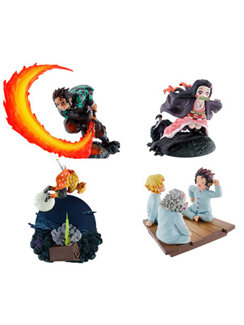 Demon Slayer: Kimetsu no Yaiba Scenery Part 1 Box of 4 Figures Gallery Image 2