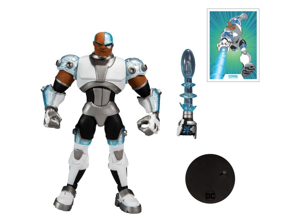 Teen Titans DC Multiverse Cyborg Action Figure Gallery Image 9