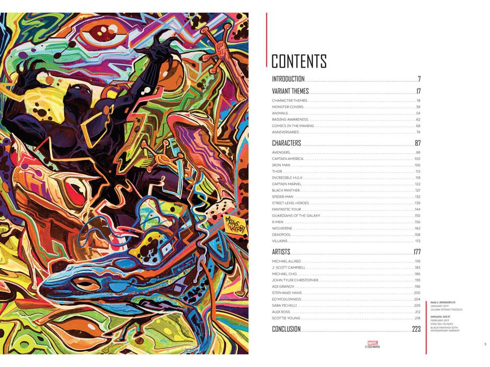 Marvel Comics: The Variant Covers Hardcover Book Gallery Image 3