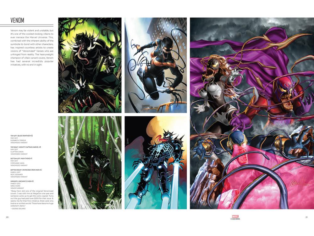 Marvel Comics: The Variant Covers Hardcover Book Gallery Image 7