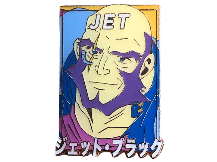 Cowboy Bebop Pastel Series Jet Black Enamel Pin Gallery Image 1