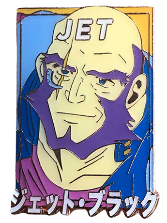 Cowboy Bebop Pastel Series Jet Black Enamel Pin Gallery Image 2