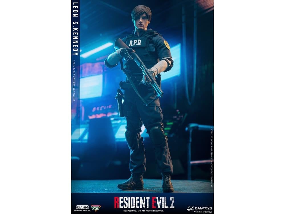 Resident Evil 2 Leon S. Kennedy Figure by Damtoys/Nauts
