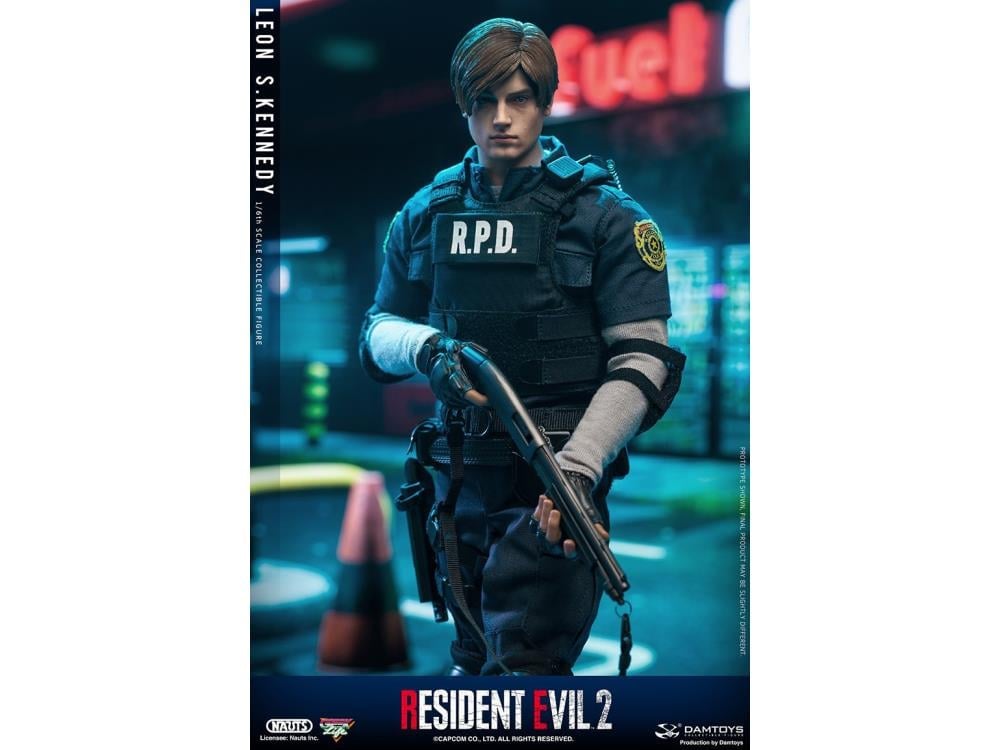 Resident Evil 2 Leon S. Kennedy Figure by Damtoys/Nauts