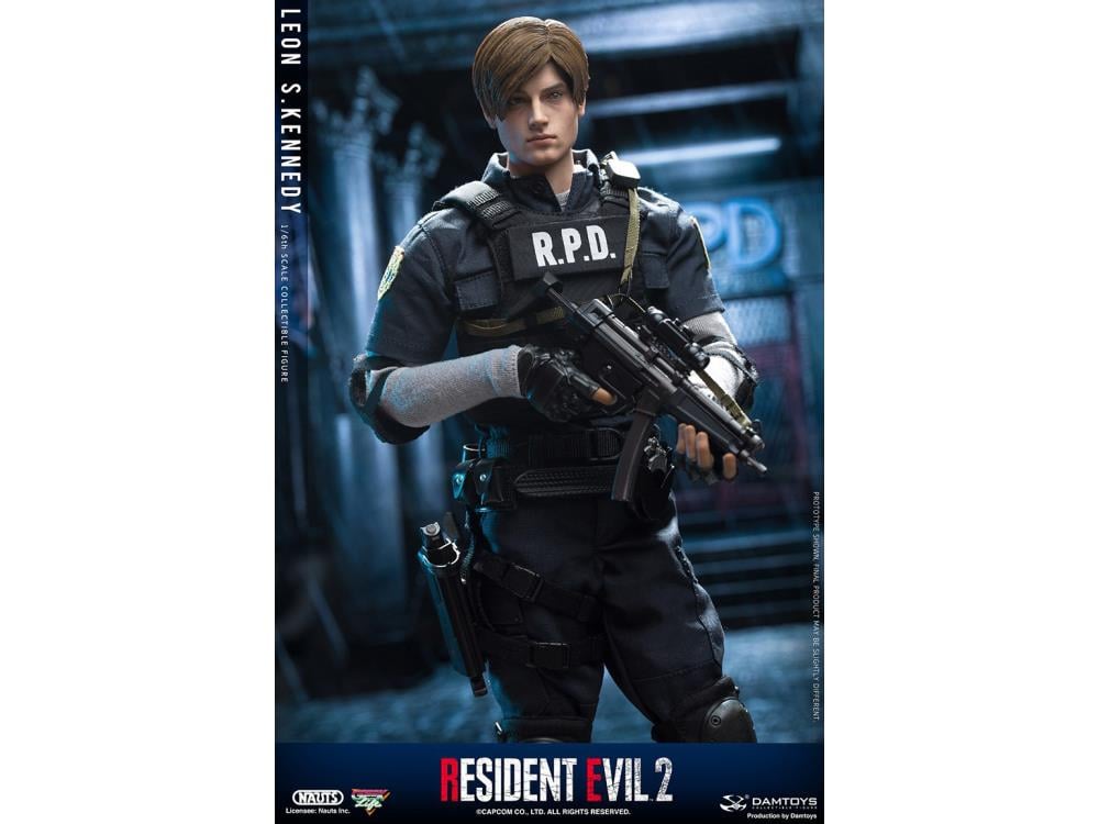 Resident Evil 2 Leon S. Kennedy Figure by Damtoys/Nauts