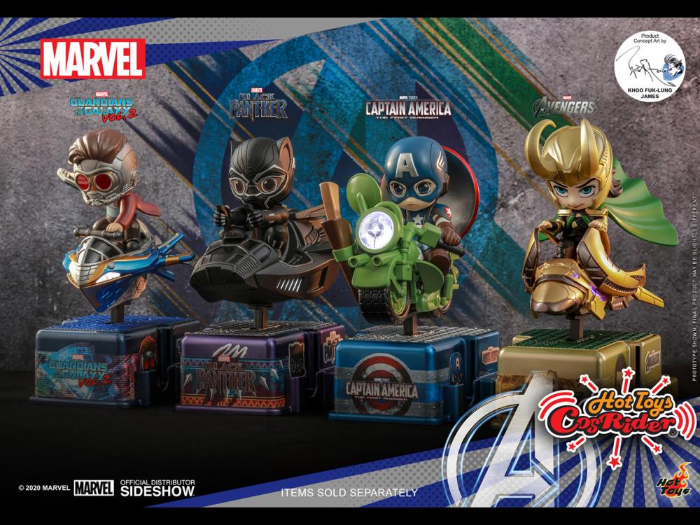 Captain America: The First Avenger CosRider Captain America & Motorcycle Set Gallery Image 8