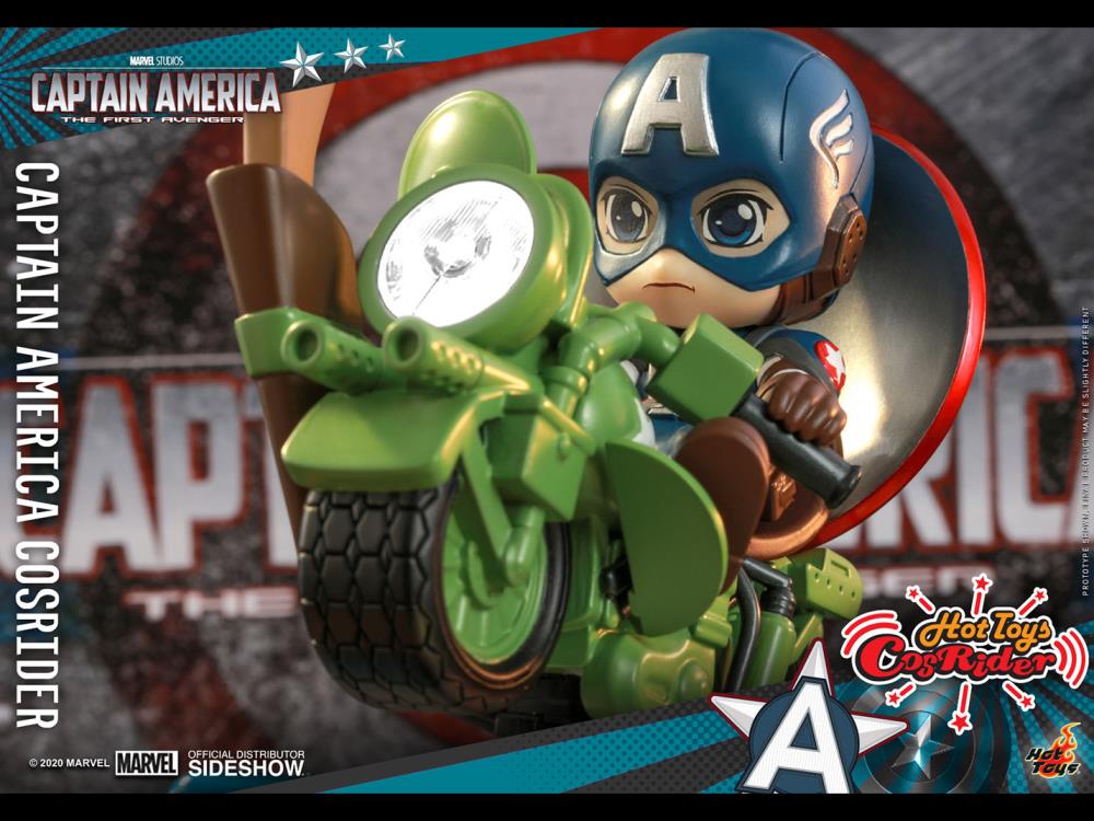 Captain America: The First Avenger CosRider Captain America & Motorcycle Set Gallery Image 4